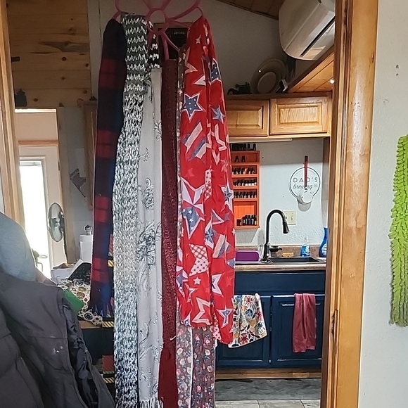 Assorted Patterned Scarves Collection - Picture 2 of 2